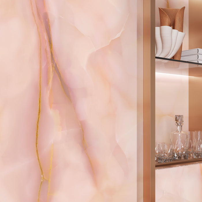 Fantasia Rose Onyx Matt Stone Tiles | 60cm x 120cm