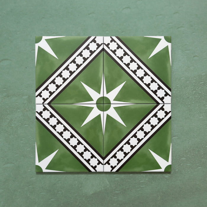 Galata Green | Moroccan Style | 20cm x 20cm