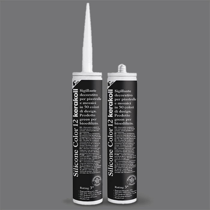 Kerakoll | Silicone Color | Colour No. 12 | Black | 300ml