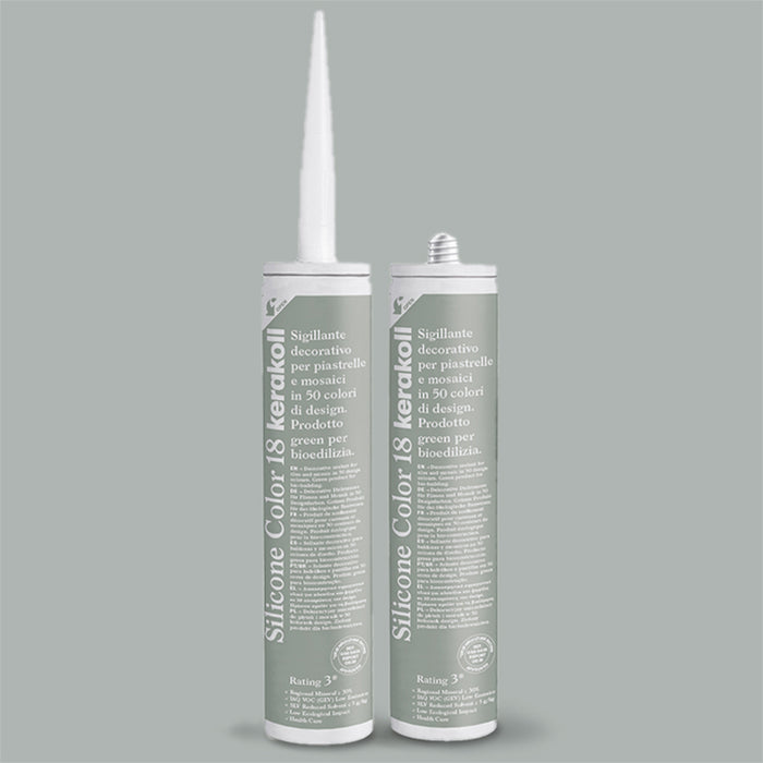 Kerakoll | Silicone Color | Colour No. 18 | Muted Sage | 300ml