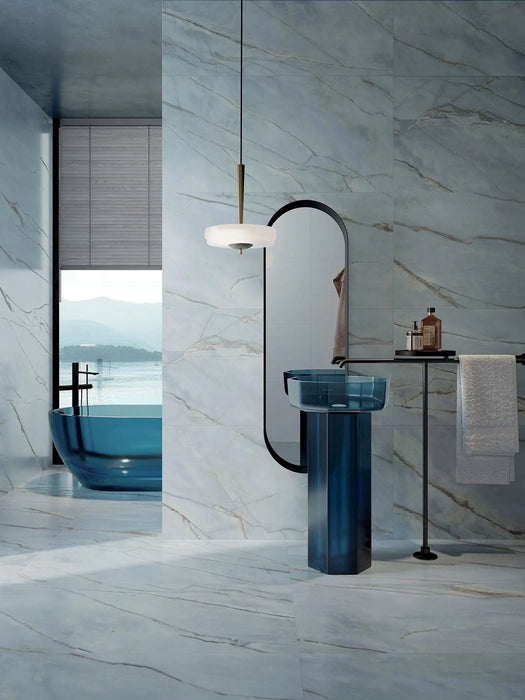 Bassano River Blue Matt | Porcelain Wall & Floor Tiles | 60cm x 120cm