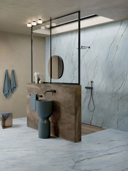 Bassano River Blue Matt | Porcelain Wall & Floor Tiles | 60cm x 120cm