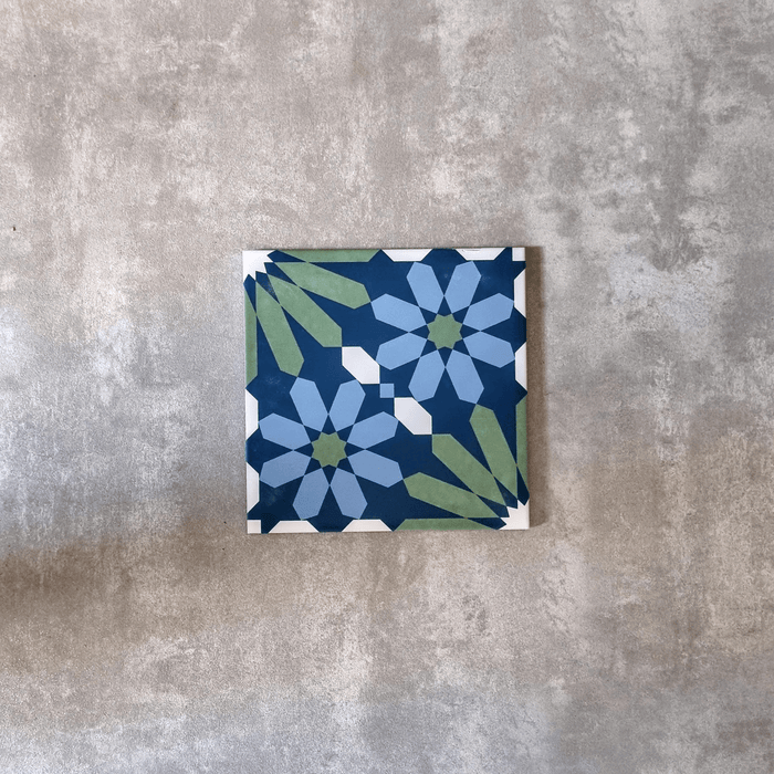 Fizaan Springs Moroccan Pattern Tiles  20cm x 20cm