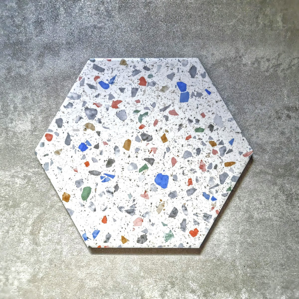 Confetti Terrazzo Tiles | Tutti Frutti | Hexagon Tiles | Terrazzo Tile ...