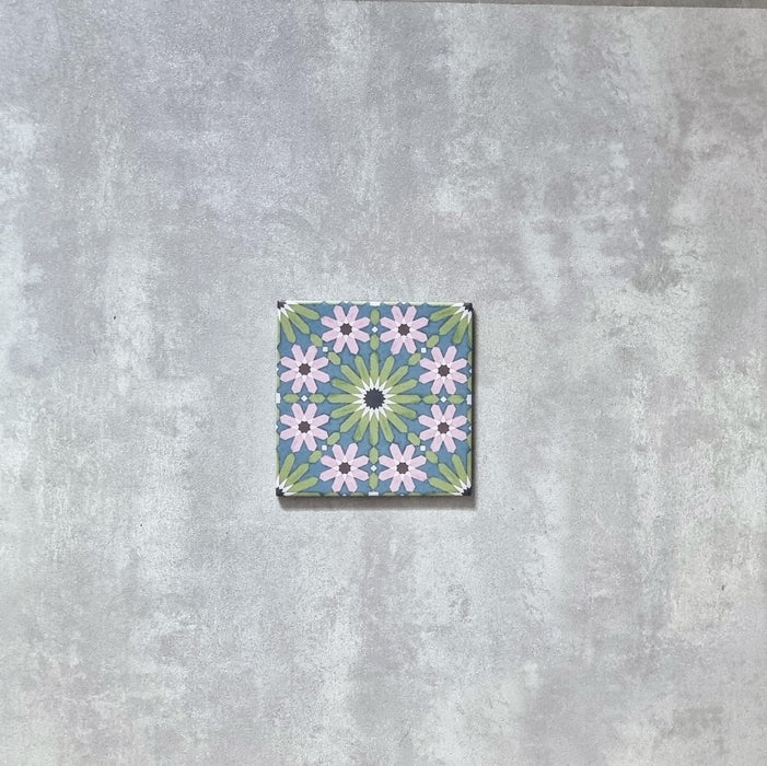 Fizaan MINI Summer Moroccan Tile 15cm x 15cm FULL TILE SAMPLE