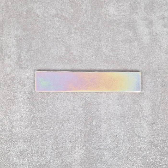 Lustre Hologram Seashells Brick Wall Tiles 5cm x 25cm