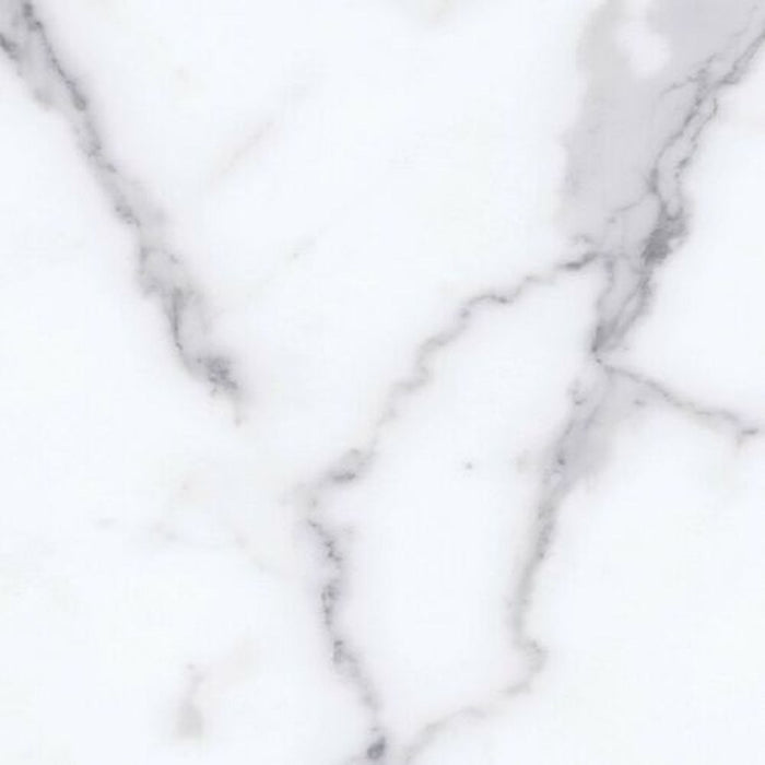 Snow White Marble Tile |Satin Effect | 75cm x 75cm | Wall & Floor Tile CUT TILE SAMPLE