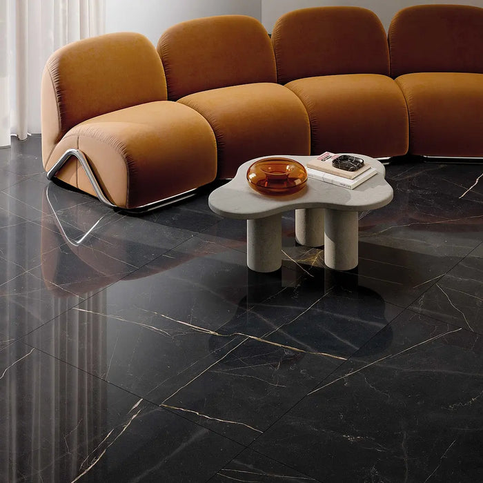 Bassano Precious Noir 3D | Porcelain Wall & Floor Tiles | 60cm x 120cm