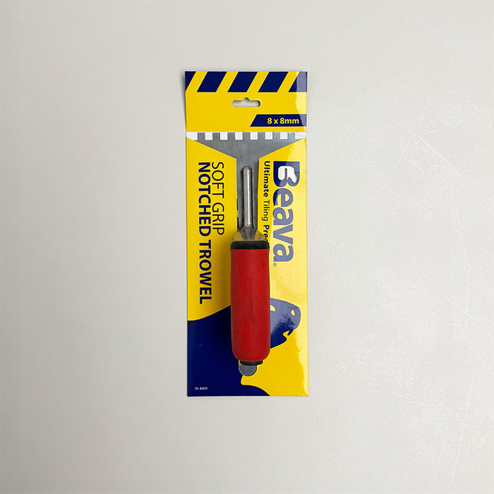 8 x 8 Soft Grip Notched Trowel