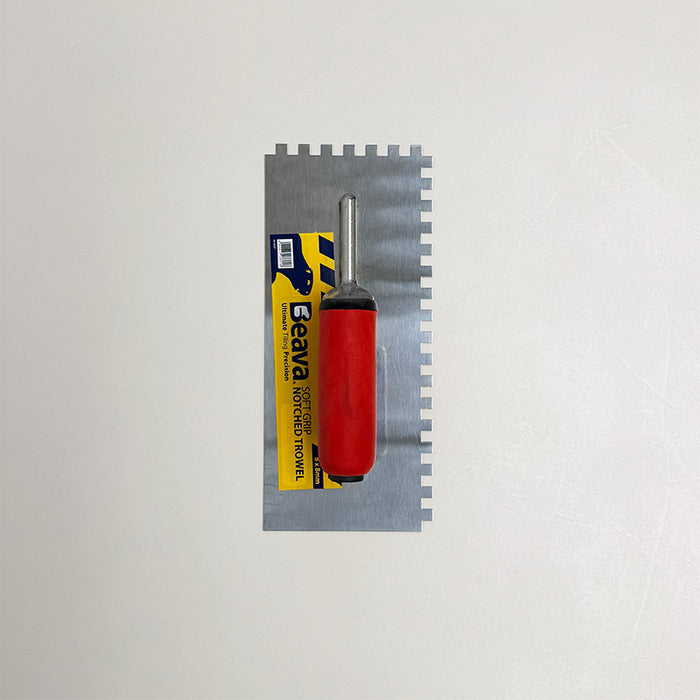8 x 8 Soft Grip Notched Trowel