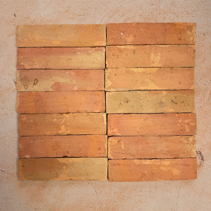 Tuscan Handmade | Terracotta | Brick Tiles |  7.5cm x 30cm | Wall and Floor Tiles