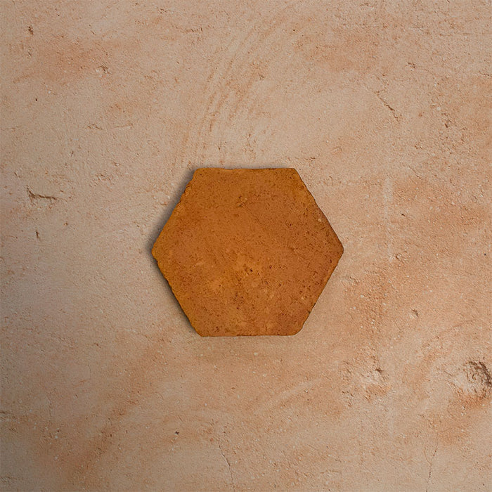 Tuscan Handmade | Terracotta | Hexagon Tiles |  15cm x 17.5cm | Wall and Floor Tiles FULL TILE SAMPLE (Copy)