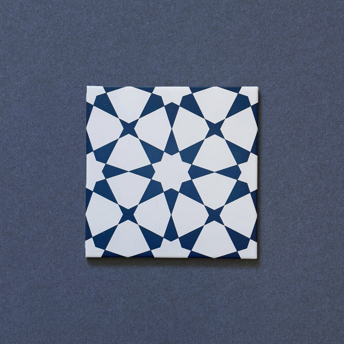 Agraba Navy | Moroccan Style | 20cm x 20cm