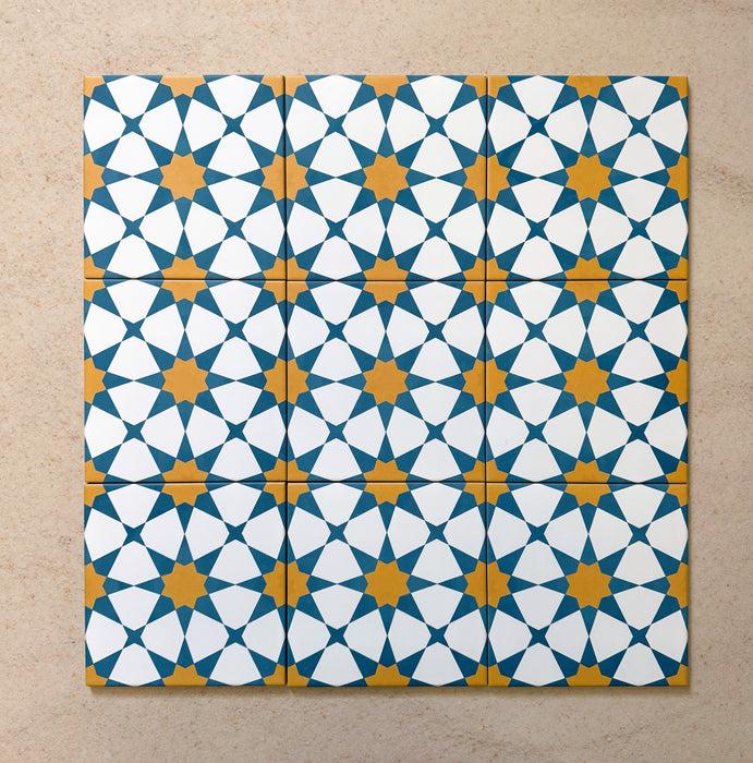 Agraba Sunshine | Moroccan Style | 20cm x 20cm