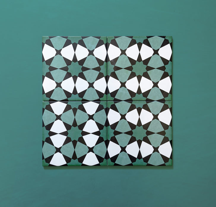 Agraba Verde | Moroccan Style | 20cm x 20cm