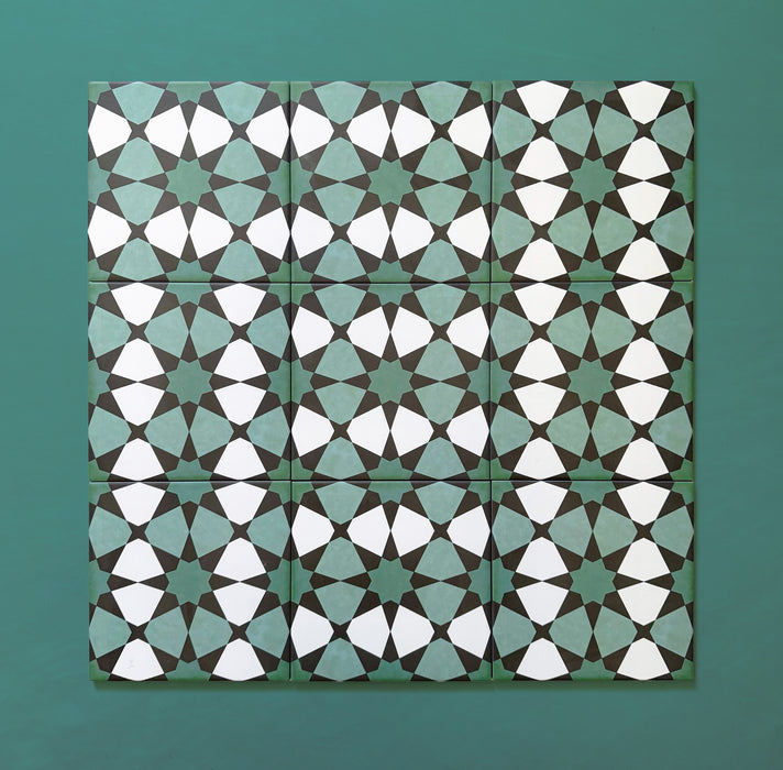 Agraba Verde | Moroccan Style | 20cm x 20cm