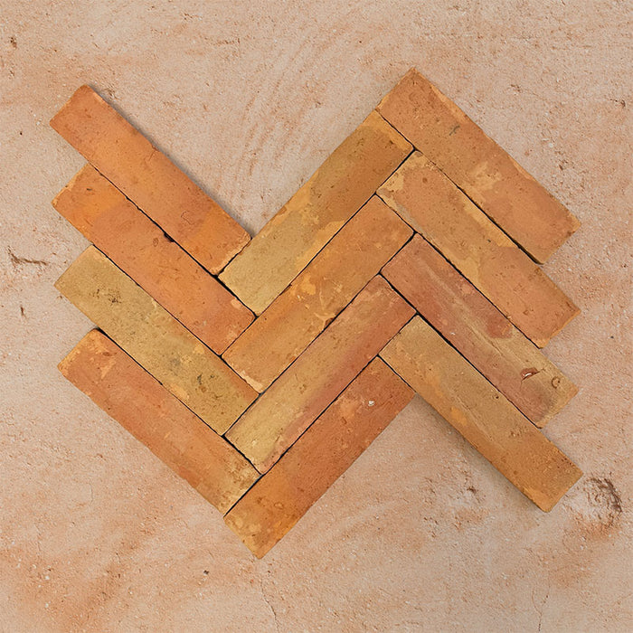 Tuscan Handmade | Terracotta | Brick Tiles |  7.5cm x 30cm | Wall and Floor Tiles