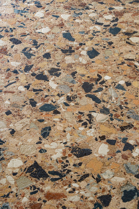 Vito Umbar Classical Terrazzo Style 4d Brushed Finish Tiles 60cm x 120cm