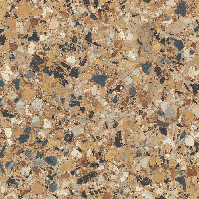 Vito Umbar Classical Terrazzo Style 4d Brushed Finish Tiles 60cm x 60cm