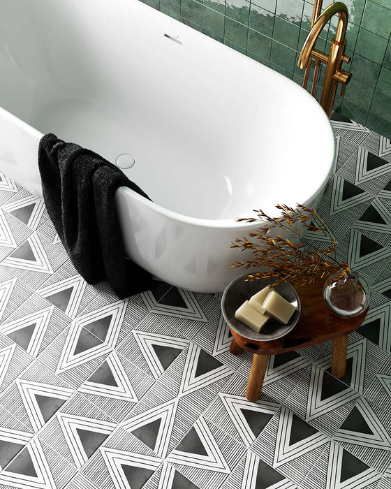 Alhambra Pyramid | Wall & Floor Tiles | Moroccan Style | 20cm x 20cm