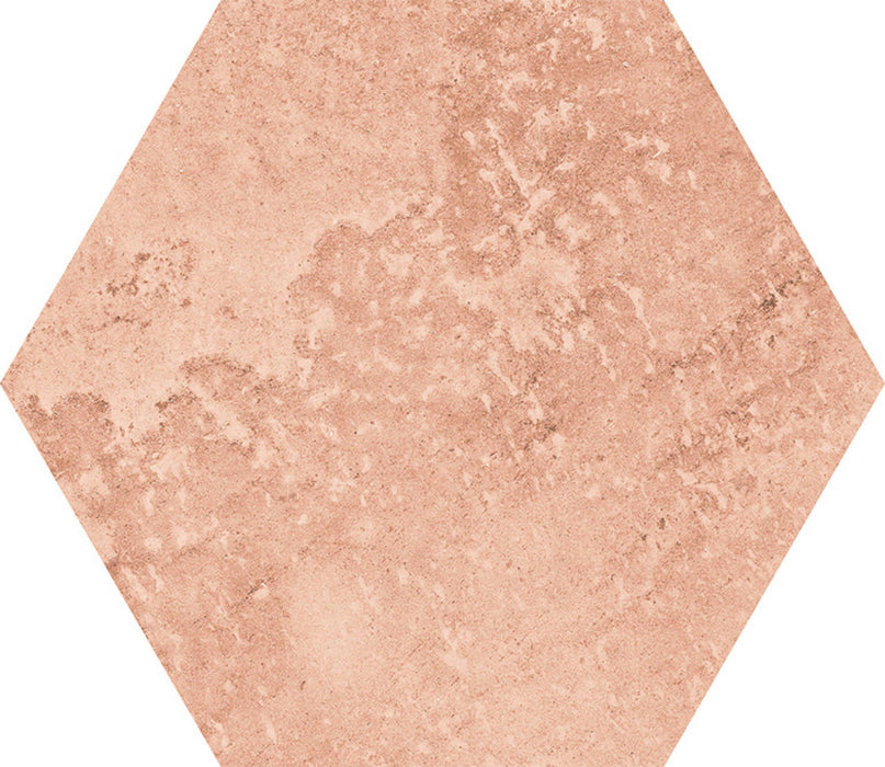 Odense Hexagon Terracotta | 22cm x 25cm | Wall and Floor Tiles