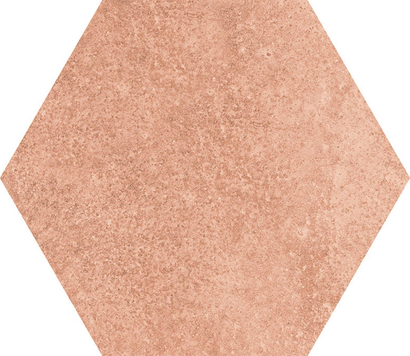 Odense Hexagon Terracotta | 22cm x 25cm | Wall and Floor Tiles