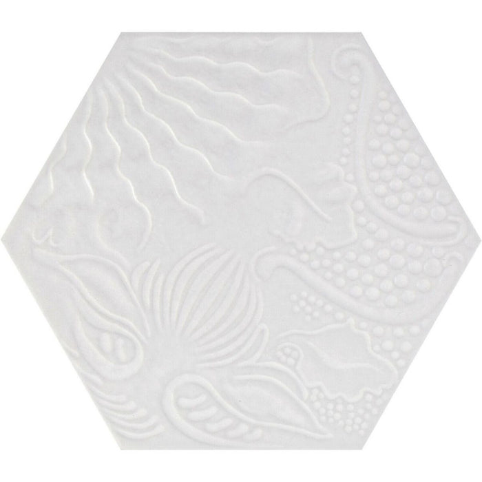 Barcelona White Hexagon Tile