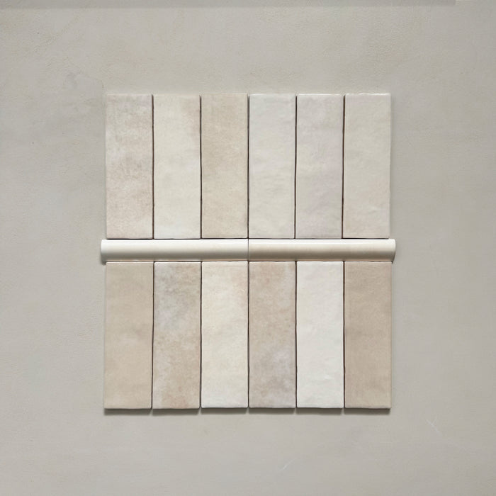Zellij Bone Bullnose | Moroccan Style | 3cm x 20cm