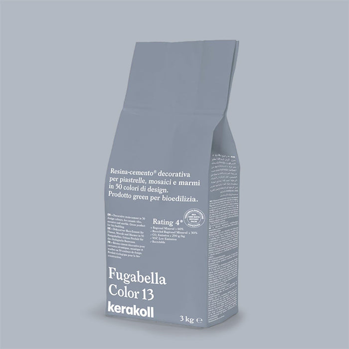 Kerakoll | Fugabella Color | Colour No. 13 |  Steel Blue Grey | 3kg