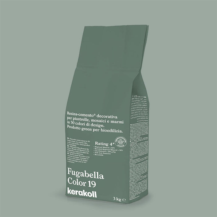 Kerakoll | Fugabella Color | Colour No. 19 | Deep Sage | 3kg