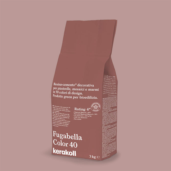 Kerakoll | Fugabella Color | Colour No. 40 | Tuscan Coral | 3kg