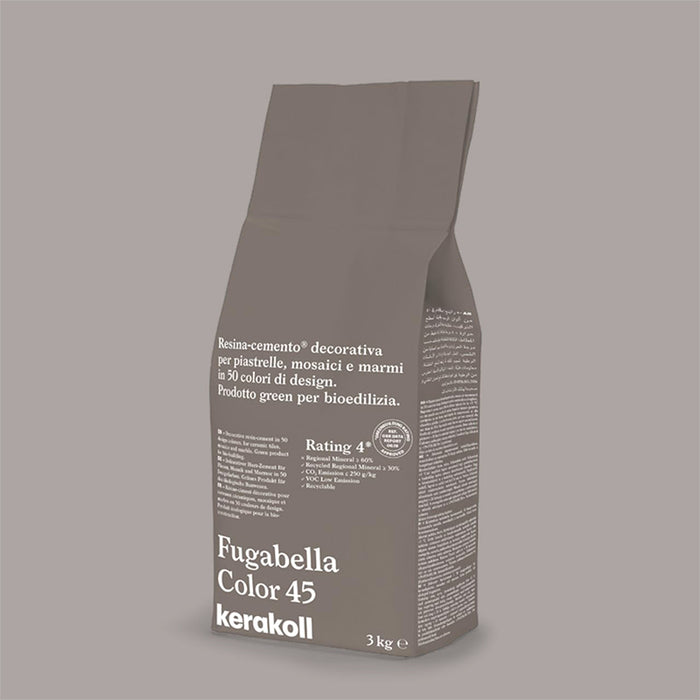 Kerakoll | Fugabella Color | Colour No. 45 | Dark Taupe | 3kg