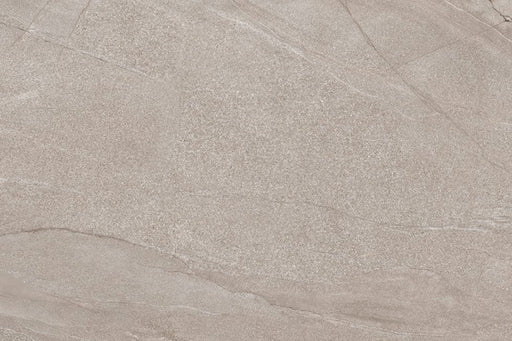 Flat lay of Cocoon Stone Natural 2cm 60 × 90cm porcelain tile, showcasing warm beige stone effect tones with soft, flowing veining and a lightly textured surface. Subtle variation creates a natural, understated finish ideal for indoor and outdoor spaces.