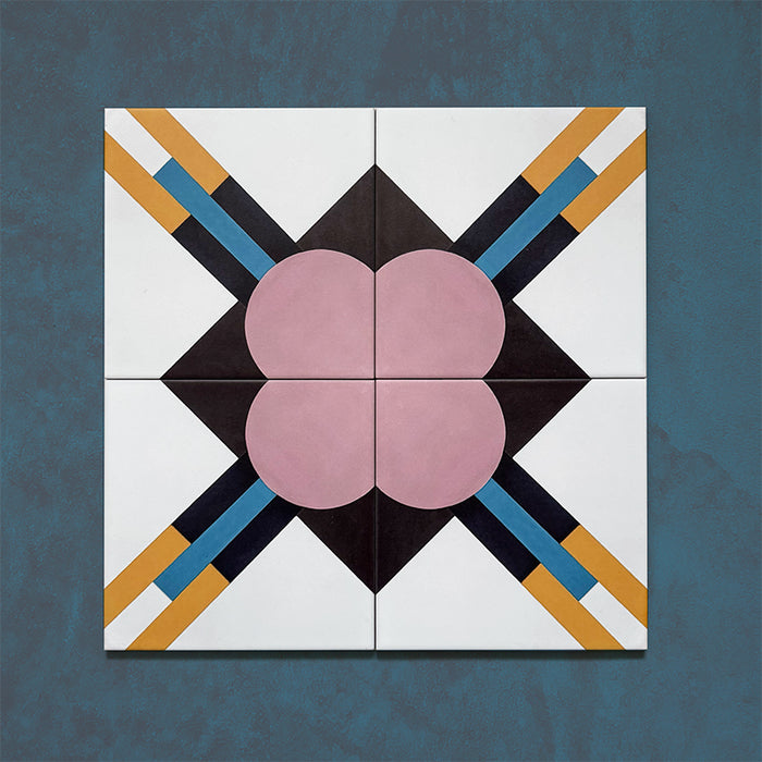 Geometry Contour | Patterned Tile | 20cm x 20cm