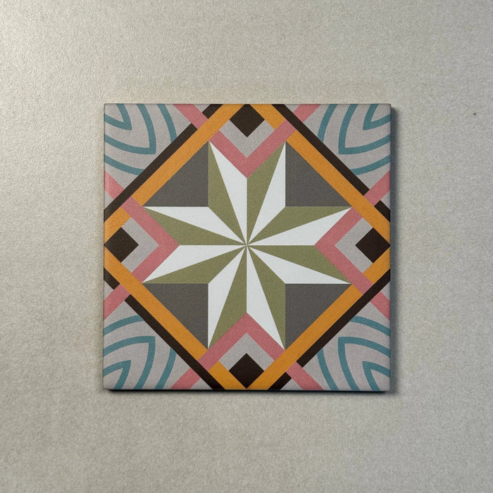 Cabana MINI Star 15cm x 15cm FULL TILE SAMPLE