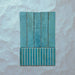 Product display of Elazar Decor Azul Blue 12.5x25cm ceramic wall tiles in vibrant blue tones, featuring a handcrafted glossy finish with coordinating fluted decorative tiles for textured contemporary interiors.