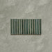 Product display of Elazar Decor Forest Green 12.5x25cm ceramic wall tiles in deep green tones, featuring a linear fluted design, handcrafted glossy finish and subtle tonal variation for textured contemporary interiors.