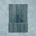 Product display of Elazar Decor Prussian 12.5x25cm ceramic wall tiles in deep blue tones, featuring a handcrafted glossy finish with coordinating fluted decorative tiles for textured contemporary interiors.