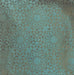 Close-up of Elements Oxide Patterns 30cm x 30cm metallic effect porcelain tile, featuring intricate etched geometric patterns in rich blue-green tones for contemporary statement wall and floor designs.