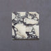 Fitzrovia Calacatta Viola honed natural marble tile in a 15.2cm x 15.2cm square format, featuring a creamy white background with bold purple veining and subtle warm gold tones, creating a luxurious and timeless natural stone finish.