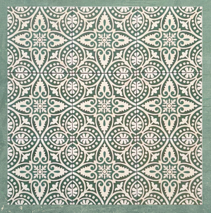 Cabana Flowers | Moroccan Style | 20cm x 20cm