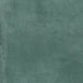Close-up of Furnace Emerald Green Oxide Metallic 60 × 60cm porcelain tile, highlighting rich green tones with subtle tonal variation, a softly textured surface, and a refined metallic effect that adds depth and character to contemporary interiors.