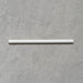 Fusion Arctic White 1.5x30cm gloss pencil bullnose border tiles featuring a clean bright white finish, designed for decorative edging and refined finishing details in contemporary wall tile installations.