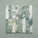Product image of Giovanni Brick Salvia Vintage Marble wall and floor tiles in a 5.4cm x 22cm format, featuring green and white marble effect detailing, natural veining and rounded vintage-inspired edges.