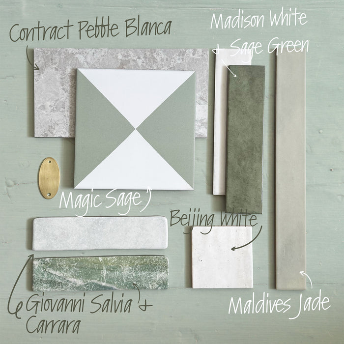 Magic Quarters Sage Tile 20cm x 20cm