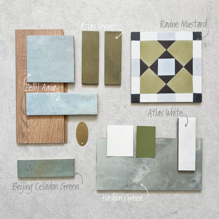 Hashim Green Honed Matt Onyx 60cm x 60cm