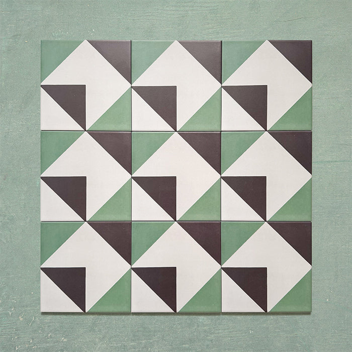 Geometry Angles | Patterned Tile | 20cm x 20cm — Artisan Tile Company