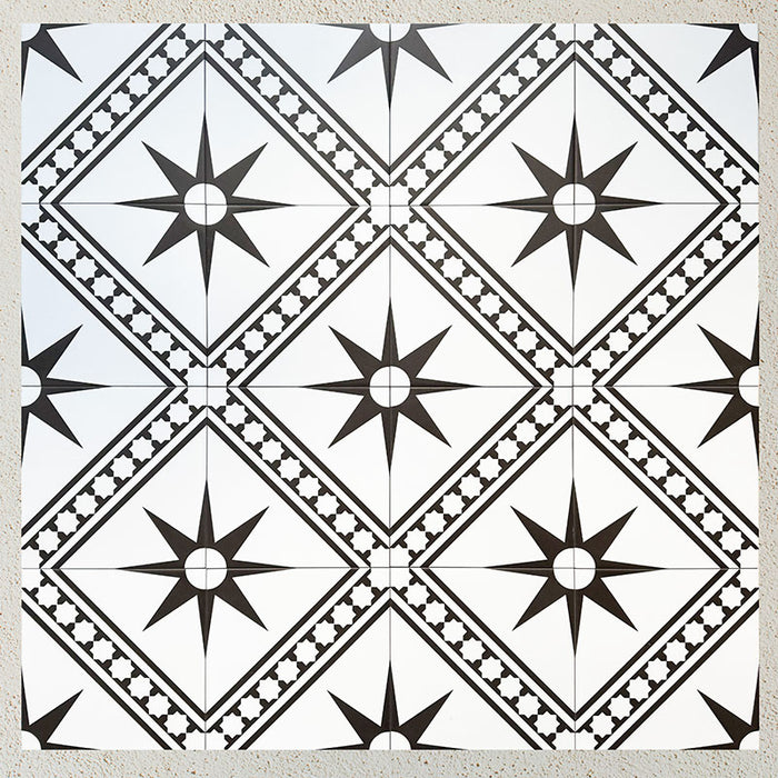 Galata White | Moroccan Style | 20cm x 20cm