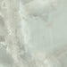 Close-up of Hashim Green Honed Matt Onyx 60x60cm porcelain tile featuring soft green onyx-effect veining with cloudy white and pale sage tones. The honed matt finish creates a natural stone look, ideal for bathroom walls, feature walls and luxurious interior spaces.
