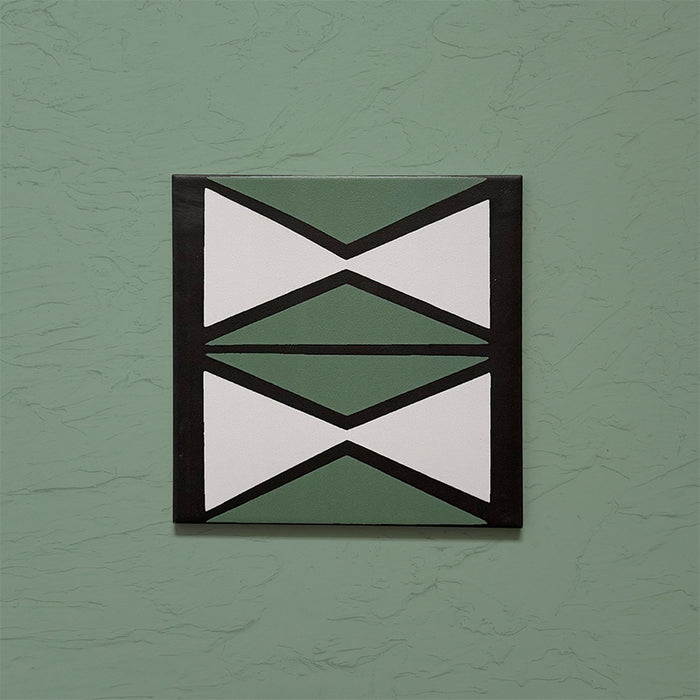 Geometry Hourglass | Patterned Tile | 20cm x 20cm